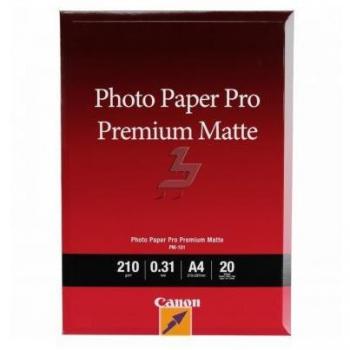Canon PM-101 Premium Matte Photo Paper A4 210g/m2 20 Sheets