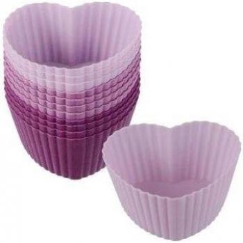 Lurch 85014 FlexiForm - Moldes para magdalenas con forma de corazón