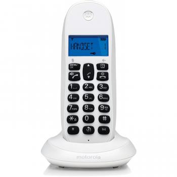 Motorola C1001CB+ Teléfono Inalámbrico Blanco