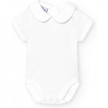 Pack de 2 bodys de bebé manga corta cuello pique Babidú