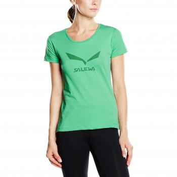 Salewa Solidlogo 2 CO W S/S Tee Camiseta de Manga Corta, Mujer, Multicolor