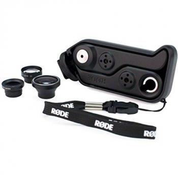Rode GRIP+ Smartphone Mount & Lens Kit for iPhone 4 & 4S with Microphone and High-Quality Attachments