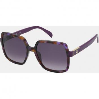 Gafas de sol Tous cuadradas de acetato en burdeos y havana violeta