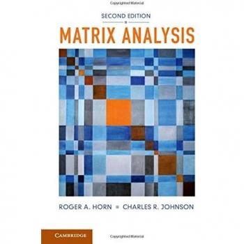 Análisis de Matrices por Roger A. Horn - Edición Completa y Actualizada