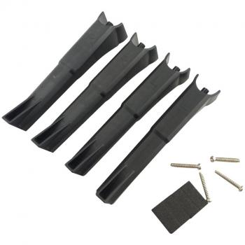 Gazechimp 4 Piezas RC Tren de Rodaje de Drone para Hubsan H501S H501C X4 - Negro