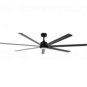 Ventilador de techo con luz Atlanta negro DC silencioso