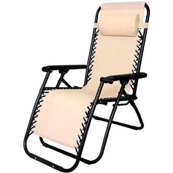 Silla Playa Con Reposa Pies Tipo Tumbona Plegable 90x60x110