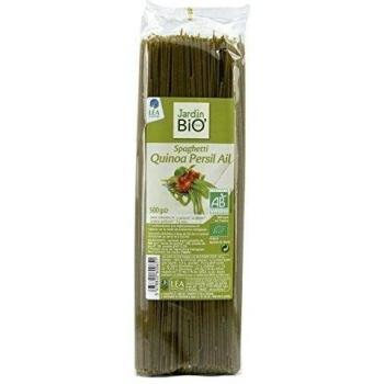 Jardín Bio Espagueti de Quínoa, Perejil y Ajo Bio - 500 gr