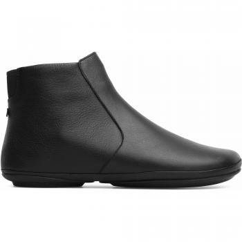 Camper Right Women's Ankle Boots - Black, Smooth Leather, Size 42/11
