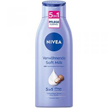 Leche Corporal NIVEA Suave con Manteca de Karité 400ml - Hidratación Profunda para Piel Seca