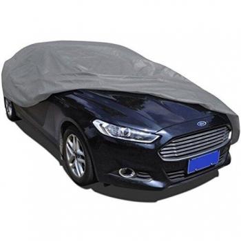 vidaXL Car Cover Nonwoven Fabric M Grey
