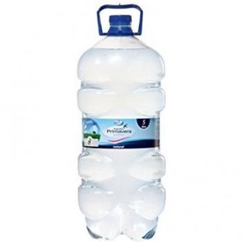 Agua mineral natural fuente primavera botella de 5l
