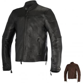 Alpinestars Brera Chaqueta de piel 46 Negro