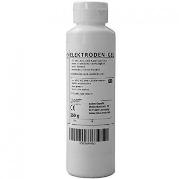 Gel de contacto 250g. axion | Mejora la conductividad de los electrodos TENS y EMS bien usados o de caucho | Gel conductor para electrodos de caucho o parches