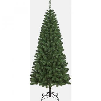 Árbol de Navidad Edimburgo - Árbol artificial extra grueso, efecto PVC real, altura 210 cm, 728 ramas, con embalaje reforzado