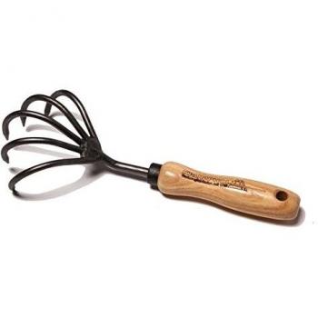 Cultivador Manual 5 Zinken con Mango de Fresno