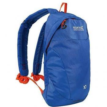 Regatta Marler - Mochila reflectante resistente para hombre, Hombre, Mochila, EU178 74J000, Oxford Azul/Blaze, 10 litros