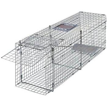 Trampa galvanizada para capturar animales vivos 100 cm