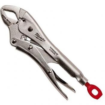Milwaukee 48 22 3607 48223607 Max Bite Curved Jaw Locking Plier 7 Inch / 170mm, Silver, 7