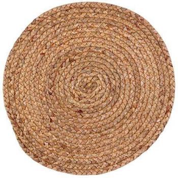 Set de mesa trenzado borde marino - diámetro 38 cm - beige
