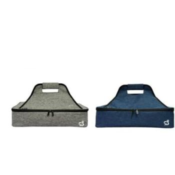 Nevera de poliéster multicolor Marbueno 46x28x10 cm para playa y camping