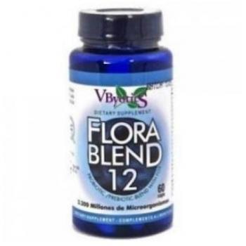 Vbyotics Flora Blend 12 Probiótico 60 Cápsulas