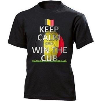 BELGIEN - KEEP CALM AND WIN THE CUP SHIRT 5173