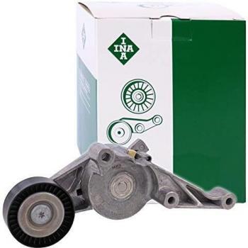 INA Multi V Rib Drive Belt Tensioner Lever Compatible with VW, Skoda, Audi A3, Seat - Model 534015110