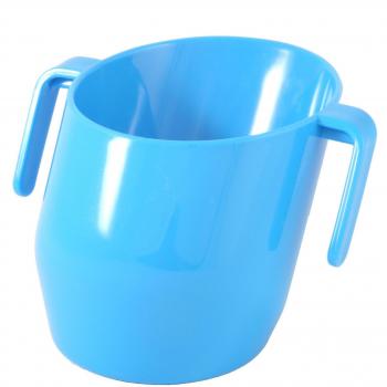 Doidy Cup Tacitas de aprendizaje abiertas para nenes y bebés – Diseño oblicuo único - Vaso para bebé de dos asas – Taza genial para el destete para leche, agua y zumos Uso desde 3-6 meses hasta niños