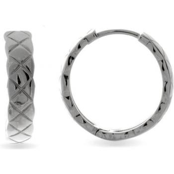 Pendientes de lujo Luxenter Naz Essential en aleación de metal con baño de rodio