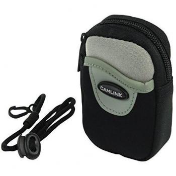 Camlink Roma 300G - Funda de neopreno con correo para cámara fotográfica TZ35/TZ40 Grey Fits