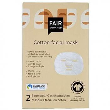 Fair Squared Reusable Organic Cotton Face Mask - Zero Waste