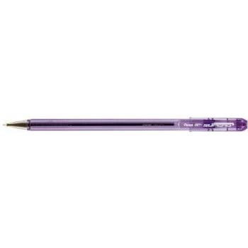Pentel Superb BK77-V - Pack de 12 Bolígrafos con tinta a base de aceite y punta de 0,7 mm , color Morado