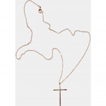 Collar Urban Classics Cruz Grande Básica Unisex Dorado