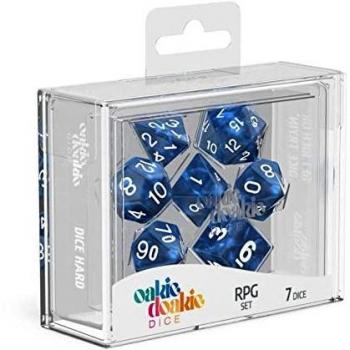 Oakie Doakie Dice RPG Dice Dados, Unisex, Azul