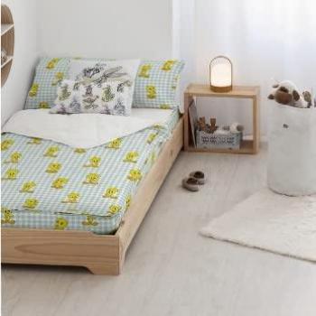 Saco Nórdico 100% Algodón Modelo Tweety Vichy para Cama de 90 (90x200 cm)