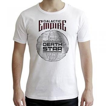 ABYstyle abystyleabytex398-xs Star Wars Estrella de la Muerte de Manga Corta Hombres Nuevo Ajuste Camiseta