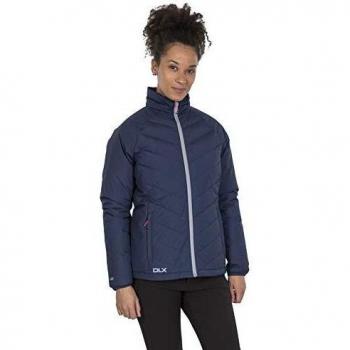 DLX Sondra Warm and Waterproof Down Chaqueta, Mujer, Azul Marino, XS