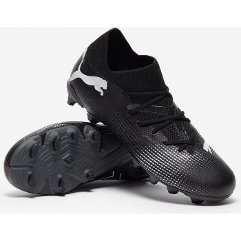 Puma Botas de Fútbol Future 7 Match FG/AG para Niño, Cesped Artificial, Color Negro, Talla 37.5