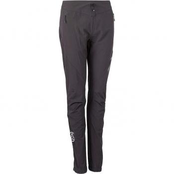 Pantalones de mujer Ternua Outrun PT W, elásticos, reciclados, color negro, talla XL