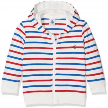 Petit Bateau Sweat Shirt 27611, Sudadera con Capucha para Bebés, Mehrfarbig