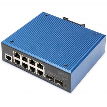Switch gestionado Gigabit Ethernet con PoE industrial DN-651157