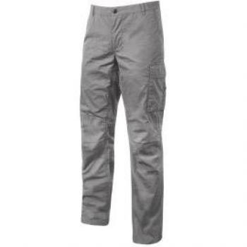 Pantalón de Trabajo U-Power Baltic XXL con Efecto Desgastado y Múltiples Bolsillos