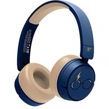 OTL Technologies Auriculares Infantiles INALÁMBRICOS Harry Potter Azules Bluetooth Plegables