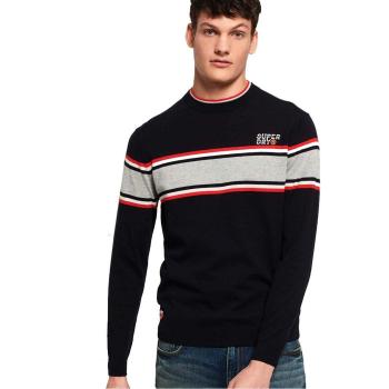 Superdry Jersey Parallel Stripe Marino XXL