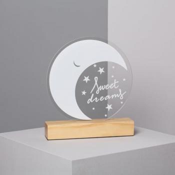 Lámpara de Mesa LED Infantil Melunis 5W Blanco Neutro 4000K Decoración Salón y Dormitorio