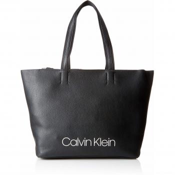Calvin Klein Jeans - Collegic Shopper, Shoppers y bolsos de hombro Mujer, Negro