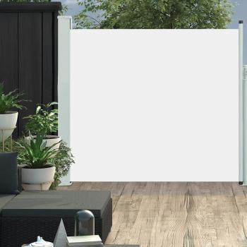Retractable Side Awning for Garden/Patio, Cream Color, 170x300 cm