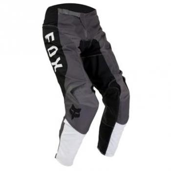 Pantalones de motocross Fox 180 Nitro - Negro Gris Blanco (30)