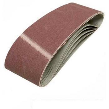 Silverline 391857 - Bandas de lija 75 x 533 mm, 5 pzas Grano 40